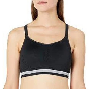 Sujetador deportivo Champion Infinity Everyday Shape grande negro ajustable nuevo con etiquetas - Imagen 1 de 7