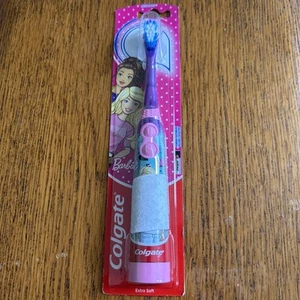 Colgate Kids - Barbie Extra Soft Battery Toothbrush - For Children 3+ - Pink - Picture 1 of 6