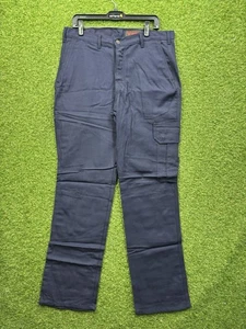 DriFire FR Flight Deck Cargo Pants Mens 34x34 DF2-850-FDPO Khaki Blue Work NWOT - Picture 1 of 12