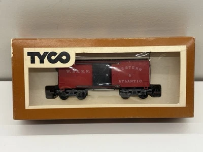 Tren eléctrico Tyco 1860 Box Car Western And Atlantic 371 escala A Ho Foto 1 de 4