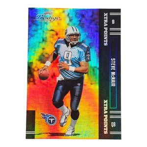 2005 Playoff Prestige Xtra Points Black Parallel #139 Steve McNair #'d 9/25 - Picture 1 of 2