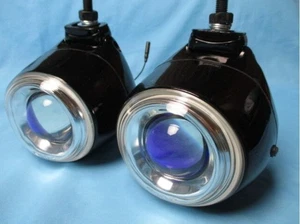 PIAA 959 Ion Crystal Projector Fog Lights Yellow H3 12V JDM Vintage Kit - Picture 1 of 9