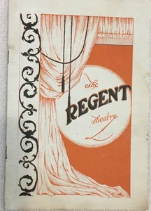 Programma Teatro Regent 1926 Grand Rapids Michigan MI Downtown Pubblicità - Foto 1 di 12