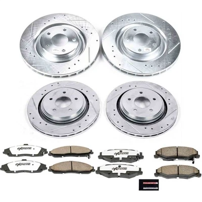PowerStop K4400-26 Disc Brake Kit For 05-13 Cadillac Chevrolet Corvette XLR - Image 1 of 4