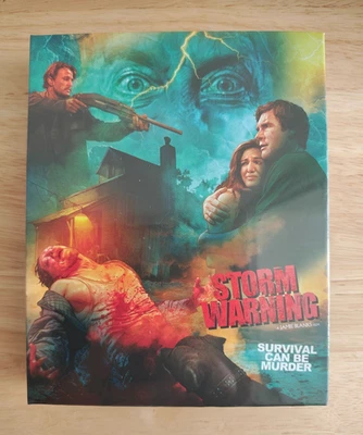 Storm Warning (2007) Bluray + Soundtrack CD Limited Numbered Collector's Edition - Image 1 of 4