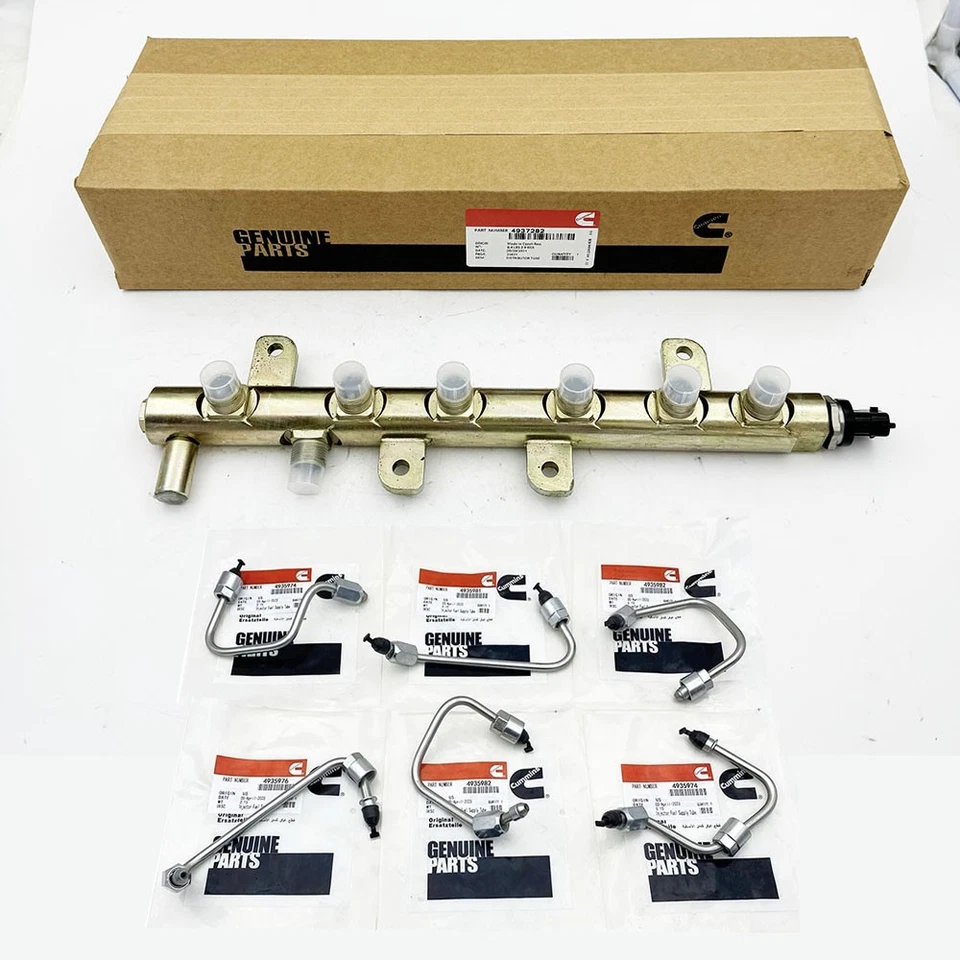 Línea de inyector de combustible de riel de combustible para 0445226044 Dodge Ram 6,7 L Cummins diésel 07-12 Foto 1 de 4