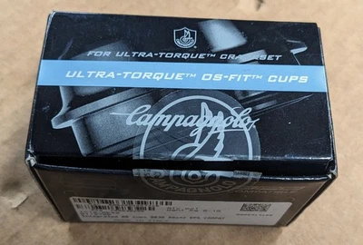 68x42 BB30 Campagnolo Ultra Torque OS Fit Bottom Bracket Cups Campy IC12-RE42 - Image 1 of 4