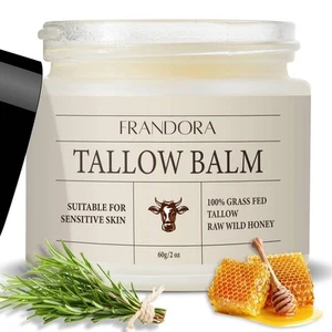 Beef Tallow and Honey Balm for Skin, All-Natural Moisturizer Face and... - Picture 1 of 8