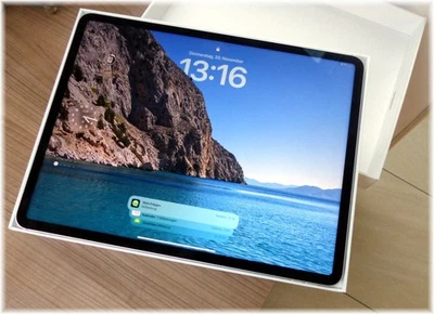 Apple iPad Pro 6. Gen 128GB, Wi-Fi & Cellular, 12,9 Zoll - Silber - TOP-Zustand! - Bild 1 von 4
