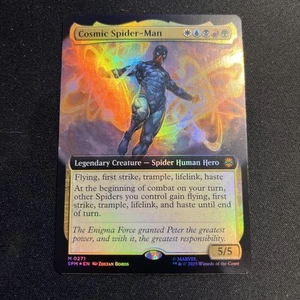 MTG Cosmic Spider-Man (Extended Art) FOIL 0271 Mythic  - Bild 1 von 4