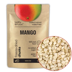 Freeze Dried Mango Chunks 100% Natural No Added Sugar No Preservatives - Picture 1 of 15