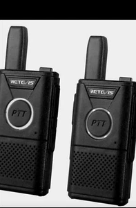 Retevis RT18 Mini Walkie Talkies Portátil FRS Radios de Dos Vías Deportes Camping Jugar - Imagen 1 de 2