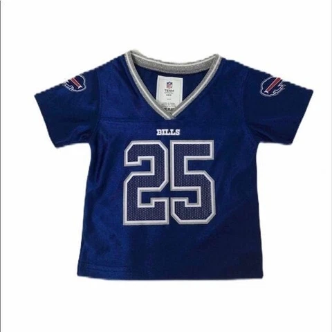 NFL Buffalo Bills Infant Boy's Jersey Shirt Blue Lesean McCoy #25 Size 12-Months Cover