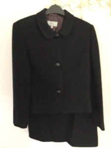 Women s Black Woollen Marks and Spencer Suit - Picture 1 of 6