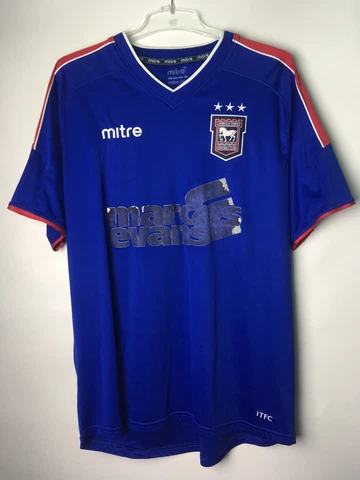 IPSWICH TOWN 2012 2013 ENGLAND MITRE HOME FOOTBALL SOCCER JERSEY SHIRT Cover