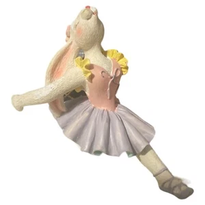 Risen ballerina rabbit Christmas ornament - Picture 1 of 4