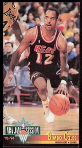 Fleer 93-94 NBA Jam Session #111 Bimbo Coles Miami Heat 1 - Picture 1 of 2