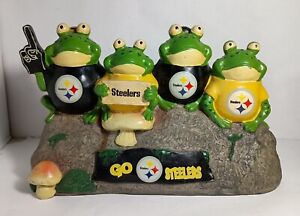 Pittsburgh Steelers Forever Collectibles Frog Fan Bench Broken See Pictures 