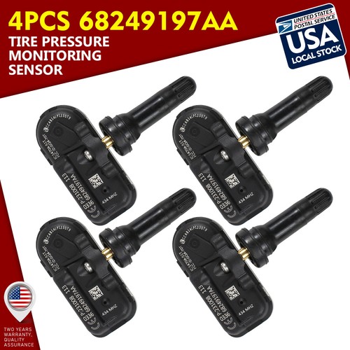 GENUINE 4PCS FOR 2017 DODGE RAM TPMS TIRE PRESSURE SENSORS 1500 2500