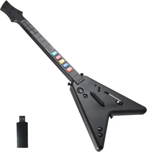 DOYO Wireless Guitar Hero Controller PS4 PS3 PC Clone Hero + USB Receiver - NIB - Picture 1 of 9