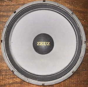 Vintage ZEUZ 15” Speaker Woofer 8 Ohm 230 Watt - Eminence Made USA - Picture 1 of 5
