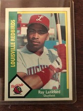 1990 CMC ProCards #114 Ray Lankford Louisville Redbirds (AAA) Cardinals