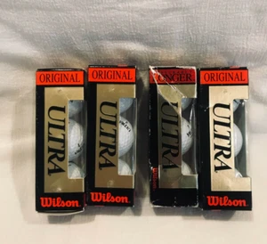 Wilson Ultra  Golf Balls 90  100  Original White 4 pack One Dozen - Picture 1 of 3
