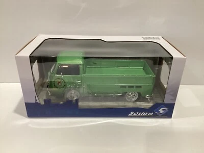 1/18 Solido 1968 Volkswagen Green Rooster Speed Motorcycle T2 Pick-Up Truck - Image 1 of 2