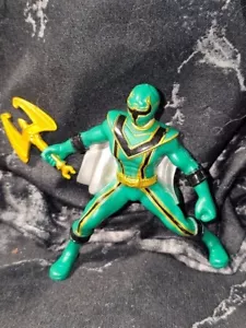 POWER RANGERS Mystic Force GREEN RANGER Figurine , Bandai Figurine Set 2006 - Picture 1 of 4