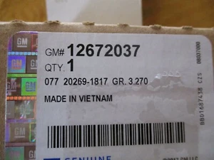 Cadillac GM OEM 16-17 CT6-Engine Intake Manifold Gasket 12672037 - Bild 1 von 1