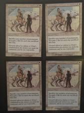 Magic The Gathering MTG - Mercadian Masques - Renounce x4