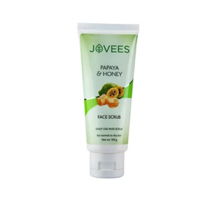 Jovees Papaya & Honey Mud Scrub 100g revealing a smoother & refined complexion - Picture 1 of 1