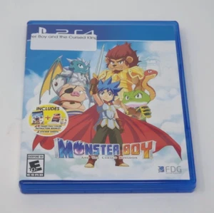 Monster Boy and The Cursed Kingdom - PlayStation 4 PS4 - Complete - No Stickers - Picture 1 of 4