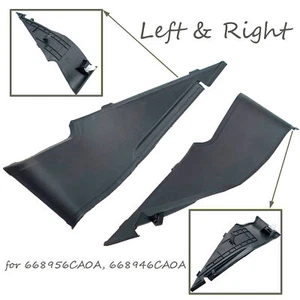 1Pair Front Windshield Wiper Side Cowl Extension Trim For 2019-21 Nissan Altima - Picture 1 of 13