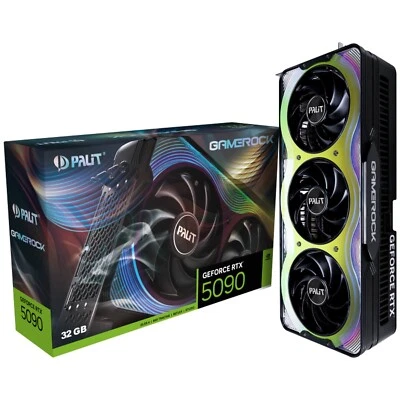 Palit GeForce RTX 5090 GameRock 32GB GDDR7 NE75090019R5-GB2020G PCI-E 5.0 x16 - Image 1 of 4