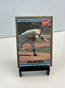 Paquete de 4 tarjetas Coca-Cola Nolan Ryan Astros 1968 MLB sellado de fábrica 1992 vintage - Imagen 1 de 11