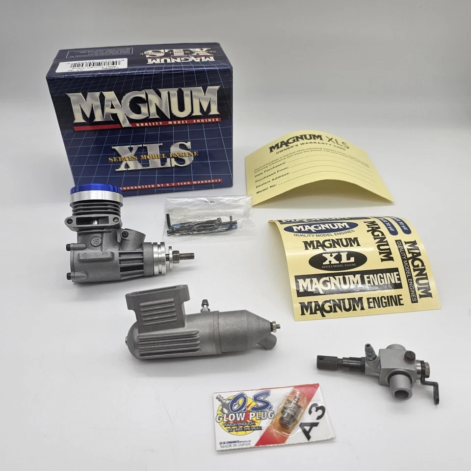 Magnum XLS 15 RC Aircraft Engine - Image 1 of 4