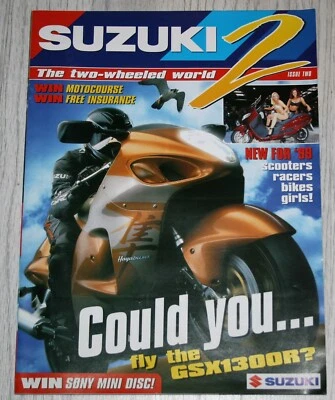 Suzuki 2 Issue 2 new for 1999 Hayabusa Team Suzuki Alstare WSB Katana R TL1000R - Image 1 of 4
