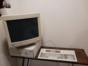 IBM Computer Mechanical Keyboard Model M Big Version Untested Sold For Parts - Picture 1 of 13
