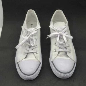 Airwalk Sneaker Women 12M Off White Canvas Legacee 168267 Lace Up Low Top NWOB - Picture 1 of 12