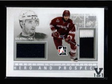KOVALCHUK/ESPOSITO 2009/10 ITG HEROES AND PROSPECTS DUAL JERSEY VAULT 1/1 AX4050