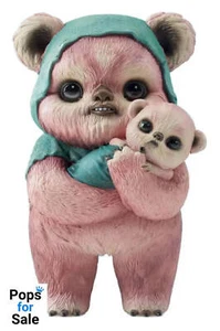 Statua di design Star Wars Ewok di Mab Graves variante rosa 18 cm - Foto 1 di 2