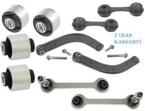 Fits SAAB 9-3 REAR CONTROL ARM LOWER + UPPER + DROP LINK + MOUNT & BUSH 02-15 - Picture 1 of 1