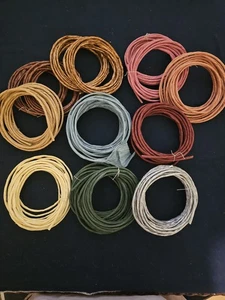 Menge 15 Papier Twist Knitterband Papier Basteln Dekorationen - viele Farben - Bild 1 von 5