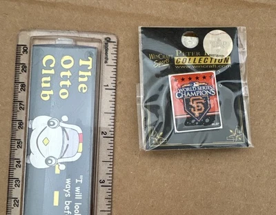 SF Giants 2010 World Series Champions PIN  1 1/4 by 1 1/2  inches WINCRAFT 🎁 - Image 1 of 3