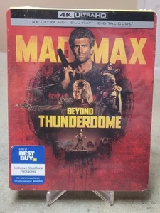 Mad Max Beyond Thunderdome Best Buy Exclusive OOP 4K UHD Blu-ray SteelBook 1985 - Picture 1 of 3