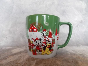 Disney Mickey, Minnie, and friends Christmas coffee mug. Hot Cocoa, Snowman - Picture 1 of 6
