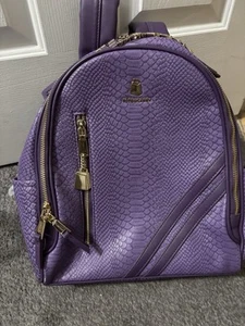 TOTE & CARRY Backpack Purple Never Used Apollo 1 BFF - Picture 1 of 8