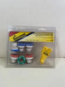 Bussman Fuses Plug Fuse Emergency Kit Assorted SL Fuses & Fuse Tester SL-EK - Picture 1 of 4
