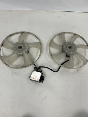 2014-2020 LEXUS IS350 RC350 RADIATOR RIGHT AND LEFT COOLING FAN MOTOR W BLADES - Image 1 of 4